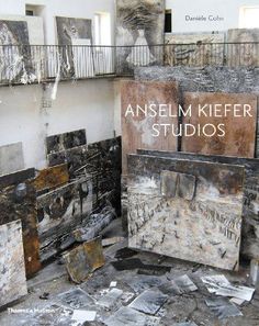 anselm kiefer studios sign surrounded by rubble