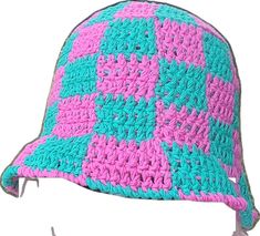 Cotton Crochet Hat For Vacation, Trendy Pink Bucket Hat For Beach, Pink Crochet Beach Hat, Trendy Pink Crochet Hat For Vacation, Summer Crochet Hat In Cotton For Vacation, Summer Crochet Cotton Hat For Vacation, Cotton Crochet Hat With Short Brim For Beach, Summer Beach Crochet Hat In Cotton, Adjustable Cotton Crochet Hat For The Beach