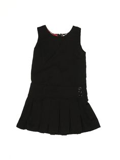 BIENZOE Dress Size: 6 Black Skirts & Dresses - used. 5% Elastane, 95% Polyester, DropWaist, Crew Neck, Short, Sleeveless | BIENZOE Dress - DropWaist: Black Skirts & Dresses - Used - Size 6 Black Skirts, Drop Waist, Peplum Top, Dress Skirt, Little Black Dress, Women Handbags, Black Dress, Size 6, Crew Neck