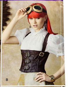 Simplicity S0787 Steampunk Costume Pattern Ringmaster Jacket Corset 6 8 10 12 | eBay Ringmaster Jacket, Costume Patterns, Steampunk Costume, Early 20th Century, Pattern Making, 20th Century, Made In Usa, Halloween, 10 Things