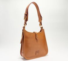 Leather Messenger Bag, Dooney And Bourke, Fall Collection, Dooney & Bourke, Leather Messenger, Fall Collections, Leather Patches, Jewelry Bags, Dooney Bourke