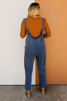 The Holland Adjustable Denim Jumpsuit Overall Style, Cool Vibes, Maxi Jumpsuit, Floral Peplum, Vest Coat, Fleece Coat, Sweater Sale, Wide Legs, Denim Jumpsuit