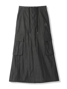 This is a sturdy yet lightweight pair of pants made from cotton nylon fabric. It has an easy size adjustment with waist drawstring.- Dimensional side flap pocket for practicality- Front ZENDUST 3M print for a distinctive look- Bottom drawstring for versatile styling options Cotton Cargo Skirt With Drawstring For Spring, Spring Cotton Cargo Skirt With Drawstring, Utility Style Cotton Cargo Skirt With Pockets, Utility Cotton Cargo Skirt With Pockets, Black Utility Cargo Skirt With Multiple Pockets, Black Cotton Cargo Skirt With Pockets, Black Cotton Cargo Skirt For Streetwear, Baggy Cotton Cargo Skirt With Pockets, Baggy Cotton Cargo Skirt