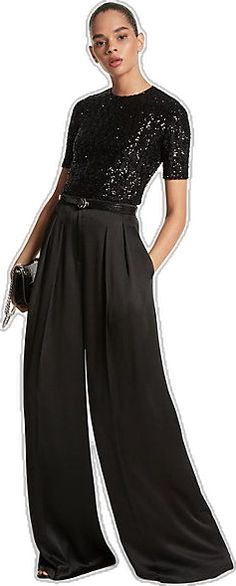 Satin Palazzo Pants, Pants Satin, Palazzo Pants, Size 2, In Italy, Dry Clean, Michael Kors, Satin, Italy