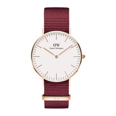 Classic Roselyn 36 Rose Gold Dw Watch Women, Daniel Wellington Watch, White Dial Watch, Nato Strap, Gold Armband, Womens Watches Luxury, Gold Hands, Rose Gold Watch, White Dial