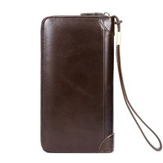 The Velvoura Wallet Prestige Edition is crafted from genuine cow leather with a solid pattern, measuring approximately 7.9 inches in length, 4.3 inches in width, and 1 inch in height. Classic Leather Wallet, Modern Brown Wallet With Zipper Closure, Leather Wallet With Crocodile Pattern For Daily Use, Luxury Leather-lined Wallets For Daily Use, Brown Leather-lined Trifold Wallet, Leather Wallet With Chain, Rectangular, Luxury Leather Wallet On Chain, Rectangular, Brown Coffee, Genuine Leather Belt