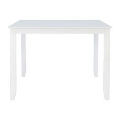 a white table on a white background with no one around it or the table top