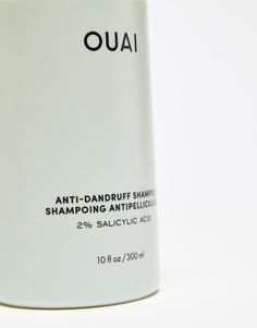 Face + Body by OUAI For washing your hair, or when you need an excuse to stay in Clarifying shampoo Designed to reduce dandruff and refresh the scalp Lightweight texture Salicylic acid works to penetrate your skin, to exfoliate and unclog pores resulting in a reduction of redness Product is non-returnable for hygiene reasons Ouai Shampoo, Reduce Dandruff, Shampoo Design, Anti Dandruff Shampoo, Dandruff Shampoo, Clarifying Shampoo, Anti Dandruff, Unclog Pores, Dandruff