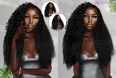 follow me on twitter @XxBlacksims support me on Patreon for early release cc  at www.patreon.com/XxBlacksims follow me on IG xxblacksims check out my website for more cc at xxblacksims.com Sims 4 Women Hair, Afro Hair Sims 4 Cc, Sims 4 Curly Hair