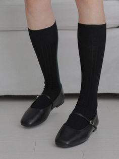 Composition : COTTON 65% SPAN 35%Color : plain knee socks - blackCountry of Origin : Republic of Korea Color Plain, Knee Socks, Tights, Composition, Socks, Women Accessories, The Originals, Black, Color