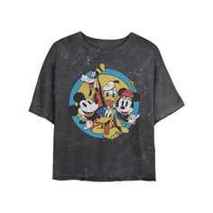 Disney fans will love this juniors' graphic tee. ©Disney Disney fans will love this juniors' graphic tee. ©Disney FEATURES Crewneck Short sleevesFABRIC & CARE Cotton Machine wash Imported Size: Small. Color: Black. Gender: female. Age Group: kids. Disney Cheap, Mickey Theme, Disney Pixar Up, Girls T Shirt, Mickey And Friends, Disney Mickey Mouse, Crop Tee, Disney Mickey, Girls Tshirts