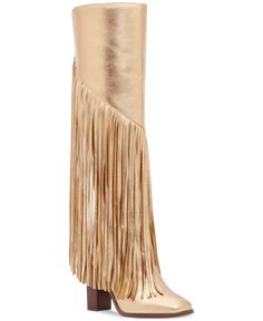 in stock Fringe Boots Outfit, Black Fringe Boots, Gold Boots, Fringe Boots, Cowboy Western, Suede Fabric, Boots Fall, Western Cowboy Boots, Boots Outfit