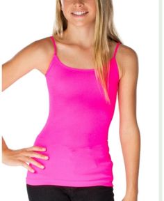 Malibu Sugar's Spaghetti Strap Camisole is perfect worn alone on warmer days or can be layered under tank tops, t-shirts and sweaters. Fairie Costume, Big Kid, Big Kids, Spaghetti Strap, Spaghetti, Buy Online, Neon, Tank Tops, T Shirts