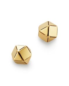 Moon & Meadow Geometric Ball Stud Earrings in 14K Yellow Gold - 100% Exclusive Ball Stud Earrings, Designer Earrings, Shop Earrings, Gold Earrings, Jewelry Accessories, Yellow Gold, Stud Earrings, Moon, Yellow