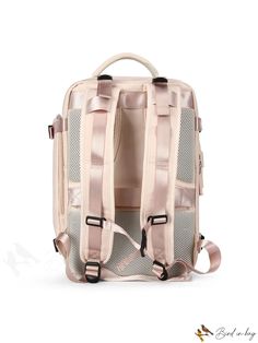 BirdinBag - Portable Beige Medium Laptop Backpack with Minimalist Design School Purse, Best Travel Backpack, Small Suitcase, Suitcase Handle, Backpack Free, Luggage Straps, New Years Sales, Purse Strap, Laptop Backpack