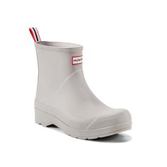 HUNTER-Play Short Rain Boot - Men's Handle rainy days with ease in the Hunter Play Short rain boot. The 100% waterproof design ensures comfort, while the EVA footbed, angled block heel, and treaded sole provide support underfoot. Short Rain Boot, Short Rain Boots, The Hunter, Rain Boot, Rainy Days, Boots Men, Rain Boots, Block Heels, The 100