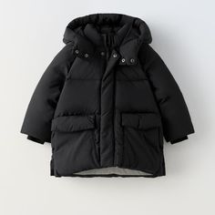 Water Repellent Down Puffer Coat $ 55.90 - The Best Puffer! Puffer Jacket With 50% Feather And 50% Down Fill. - Special Heat Retention And Water Repellent Fabric. - Hood And Long Sleeves With Elastic Cuffs. - Front Zip Closure With Snap Button Flap. - Front Flap Pockets With Snap Button Closure. - Interior Straps To Make It Easier To Carry. Tan Puffer Jacket, Quilted Fleece Jacket, Zara Puffer Jacket, Toddler Winter Coat, Red Puffer Coat, Zara Puffer, Boys Puffer Jacket, Pink Puffer Jacket, Girls Puffer Jacket