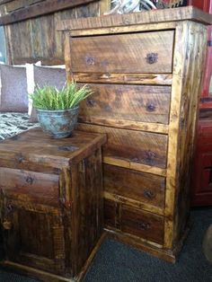 Navajo Old Fashion Nightstand Western Clothes Drawer, Bedroom Cabinet, Western Bedroom, Bedroom Cabinets, Grey Color Scheme, Old Fashion, Neat And Tidy, Bed Styling, Bedroom Themes