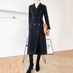 Women Camel Wool Long Coat Long Trench Coat Women, Trench Coats Women Long, Winter Trench, Winter Outwear, Winter Trench Coat, Fitted Coat, Wool Coat Women, Wool Trench Coat, Long Wool Coat