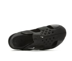 Boys' Nike Adjustable Water-Sport Sandals. Watch him catch a wave in style wearing the Nike Sunray Protect 2! These water-friendly sport sandals have a perforated, synthetic upper with foam midsole that will dry quickly when wet and keep him comfortable. The adjustable Velcro sides give him the freedom to get himself ready with an easy slip-on design. From summer Slip N' Slides, lazy days at the beach, or adventures in the park the Nike Sunray Protect 2 is ready to go with him! Water-friendly sy Non-slip Functional Sport Sandals For Summer, Sporty Slip-resistant Sport Sandals For Outdoor Activities, Sporty Slip-resistant Sandals For Water Sports, Functional Slip-resistant Synthetic Sandals, Summer Sport Sandals Scratch-resistant, Slip-resistant Summer Sneakers, Non-slip Synthetic Sport Sandals For Water Sports, Sporty Non-slip Sandals For Outdoor Activities, Sporty Non-slip Sandals For Outdoor