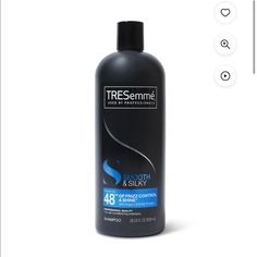 Tresemme Shampoo Smooth And Silky 28 Oz Tresemme Smooth And Silky Shampoo Has An Advanced Smoothing System That Delivers Intense Moisturization Where Your Hair Needs It Most Tresemme Smooth And Silky Moisturizing Shampoo Is Light Enough For Daily Use Keeping Your Hair Moisturized And Touchably Soft This Tresemme Smoothing Shampoo For Color Treated Hair Also Calms Frizz And Flyaways Without Weighing Hair Down This Tresemme Hydrating Shampoo Works To Cleanse And Help Tame Unruly Tresses, Leaving Y Shampoo Tresemme, Shampoo For Color Treated Hair, Tresemme Shampoo, Salon Shampoo, Hydrating Shampoo, Color Shampoo, Moisturizing Shampoo, Hair Down, Color Treated Hair