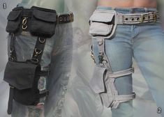 Defender thigh pocket cargo Belt unisex | Etsy Leg Bag, Hip Belt, Cargo Pocket, Hip Bag, Fantasy Clothing, Fantasy Fashion, Character Outfits, Larp, Things To Buy