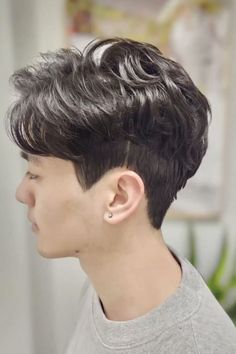 Top 30 Perm Hairstyles For Men To Rock Your Look Korean Wave Perm Men, Guy Perm, Men’s Perm, Korean Perm Men, Perm Hairstyles For Men, Perm Men, Blonde Hair Men, Man Perm