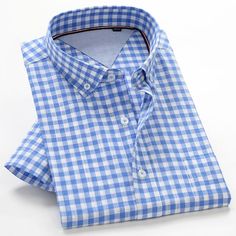 Gender: Men Item Type: Shirts Shirts Type: Casual Shirts Material: COTTON Sleeve Length(cm): Short Collar: Turn-down Collar Style: Smart Casual Fabric Type: Broadcloth Model Number: 619511 Sleeve Style: REGULAR Pattern Type: Plaid Closure Type: Single Breasted Color: 10 Clolors Size: M,L,XL,XXL,3XL,4XL,5XL,6XL,7XL,8XL,9XL,10XL Casual Light Blue Dress Shirt For Summer, Casual Plaid Cotton Dress Shirt, Plaid Cotton Dress Shirt For Summer, Casual Light Blue Short Sleeve Dress Shirt, Summer Light Blue Cotton Dress Shirt, Mens Half Sleeve, Shirt Pant, Business Casual Shirts, Plaid Shirts