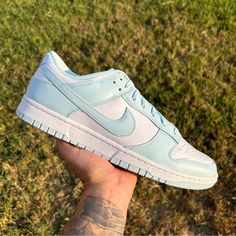 Nike Dunk Low Glacier Blue *Brand New *Size 11.5 Men And 12 Men Available *Og Box Damaged *100% Authentic Sku Ct68 Glacier Blue Dunks, Blue Dunks, 12th Man, Nike Dunk Low, Dunk Low, Nike Dunk, Shoes Nike, Nike Dunks, Mens Shoes Sneakers