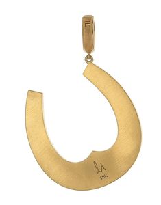 LEIGH MAXWELL JEWELRYFINE JEWELPENDANT YLWGOLD Diamond Horseshoe Pendant Horseshoe Pendant, Marissa Collections, Jewel Box, Fine Jewels, Everyday Luxuries, Precious Gemstones, Showcase Design, Flower Design, Satin Finish