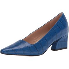 Franco Sarto Women's Samira Pump Blue Textured Crocodile Print New Size 5.5 M New In Box!! Sjp Shoes, Wedding Pumps, Platform Mary Janes, Crocodile Print, Blue Pumps, Franco Sarto Shoes, Pump Dress, Franco Sarto, Gothic Lolita