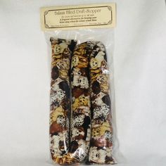 two packaged treats with skulls and bones on them