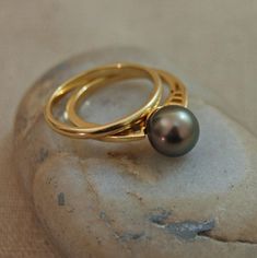 Badr gold- Tahitian Pearl Ring, pearl engagement ring, rare pearl, limited edition pearl jewelry, pearl ring, wedding, anniversary, gift Gold Rings With Tahitian Pearl For Gift, Elegant Tahitian Pearl Ring As A Gift, Tahitian Pearl Anniversary Rings In Fine Jewelry Style, Classic Tahitian Pearl Rings As Gift, Tahitian Pearl Ring Jewelry As Gift, Tahitian Pearl Ring For Anniversary, Tahitian Pearl Wedding Rings, Tahitian Pearl Wedding Rings In Fine Jewelry Style, Tahitian Pearl Wedding Ring Jewelry