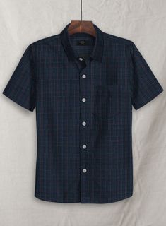 Make mornings a little easier with our Plaid Corduroy Shirt. 
 
 Leaning towards casual but capable of taking on a more laid-back day at the office, the shirt is crafted in cotton, giving a textured character to the navy check. Relaxed custom fit with good room for movement creating a comfortable and relaxed silhouette. 
 Made according to your measurements for the special you. 
 
 Pamper yourself, get this shirt made exclusively for you now! Day At The Office, Corduroy Shirt, Back Day, The Navy, Cool Rooms, Custom Fit, The Office, Plaid, Navy