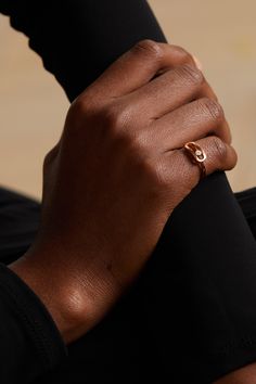 Messika's 'Move Uno' ring takes its name from the diamond that glides freely within the oval cutout. It's handmade from 18-karat rose gold and slim enough to stack with other styles - don't be afraid to mix metals.  Each Messika piece comes with a two-year warranty, which is activated 28 days after purchase. To receive an additional year's warranty, register your piece on Messika's website. Luxury Oval Rose Gold Diamond Ring, Luxury 14k Rose Gold Oval Rings, Modern Rose Gold Diamond Ring With Single Diamond, Modern Diamond Ring In Rose Gold With Tension Setting, Rose Gold Open Ring Diamond Ring With Single Diamond, Modern Rose Gold Diamond Ring With Tension Setting, Modern Rose Gold Ring With Single Diamond, Rose Gold Open Ring With Single Diamond, Rose Gold Open Diamond Ring With Single Diamond