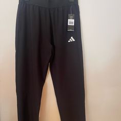 Nwt Boys Joggers, Light Weight Casual Black Training Leggings, Adidas Black Moisture-wicking Leggings, Adidas Stretch Training Pants, Adidas Black Sportswear Leggings, Casual Black Adidas Activewear, Adidas Casual Jogging Leggings, Adidas Casual Leggings For Jogging, Adidas Stretch Sweatpants For Workout, Casual Adidas Leggings For Jogging