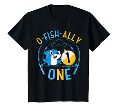 PRICES MAY VARY. "Ofishally One" 1st Birthday Kids Outfit For Little Kids, Its My 1st Birthday Fishing Tee To Wear At First Birthday Boy or Girl. Perfect For Your 1-year-old Kid, Son, Daughter, Granddaughter, Grandson, Nephew, and Niece For a Fishing-Themed Birthday Party! "Ofishally One", 1st Birthday Outfit For Kids Who Love Fish and Fishing, Perfect Fishing-Themed Tee For a 1-Year-Old Boy or Girl With a Cute Fish Graphic For a 1st Birthday Party.O-fish-ally One,1st Birthday Decorations With a 1st Birthday Fishing Theme, Birthday Fishing Theme, Birthday Fishing, Fishing Themed Birthday Party, First Birthday Boy, O Fish Ally, Fish Graphic, 1st Birthday Decorations, Fishing Birthday