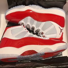 Brand New Air Jordan 11 Retro Size 9.5 Tenis Jordan, Jordan Red, Air Jordan 11 Retro, Jordan 23, Jordan 11 Retro, Air Jordan 11, Jordan 11, Jordans For Men, Retro Color