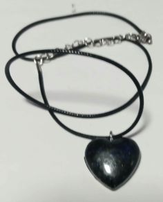 This Medium Sized heart Necklace is great for going out on the town and to show off to your friends and family they're all going to wish they had one... and when they ask you where you got that cool necklace from you tell them Michael Angelo made it for you. Black Heart-shaped Necklace For Friendship, Handmade Adjustable Black Heart Necklace, Adjustable Black Heart Necklace As Gift, Michael Angelo, You Got That, Cool Necklace, Cool Necklaces, Black Nylon, Black Nylons