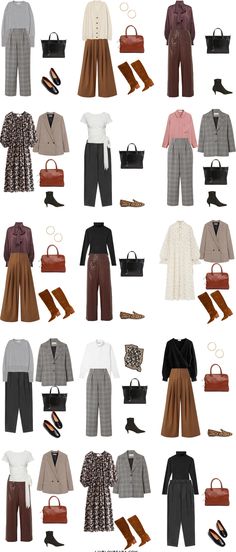 Fall Essentials Wardrobe, Capsule Wardrobe Outfit Ideas, Work Capsule Wardrobe, Plus Size Capsule Wardrobe, Outfit Ideas Work, Workwear Capsule Wardrobe, Workwear Capsule, Work Capsule, Work Outfit Ideas