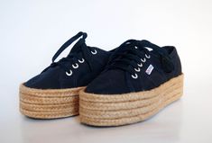 canvas shoes silvernavy blue superga sneakers 90s joggers canvas sneakers shoes vintage platform low tops flat sneaker size 38 eu 7 us 5 uk ----------------------------------------------------------------------------------------------------- Original Superga Canvas Shoes , LIKE NEW! Navy Blue body and espadrilles style sole. GREAT condition just dirty under the sole ( see images for details) Brand: Superga Made in Vietnam Sole Size 4 cm (1.5 Inches) INSOLE MEASURE 24 cm / 9.4 inches Size Chart: Navy Canvas Low-top Sneakers, Navy Low-top Canvas Sneakers, Navy Low-top Sneakers With Vulcanized Sole, Sporty Navy Canvas Shoes With Vulcanized Sole, Navy Sporty Canvas Shoes With Vulcanized Sole, Sporty Low-top Platform Canvas Shoes, Navy Round Toe Canvas Shoes For Streetwear, Sporty Navy Canvas Shoes For Streetwear, Navy Canvas Shoes For Streetwear