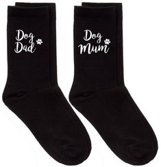 Dog Mum Dog Dad Sock SetBlack Great Quality breathable SocksIf you would like a different coloured text please just message us.We also do lots of other gift ideas, just take a look at our shop items. If you dont see what you want just message us and we will do our best to help. ThanksSOCK463 Couples Socks, Valentines Husband, Dad Socks, Husband Valentine, Dog Mum, Present Birthday, Valentines Day Presents, Calf Socks, Handmade Dog