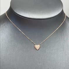 14kt Rose Gold Diamond Necklace 0.20 Rd G-Si1 Length Adjustable : 14-18inches Sku: 1229932 14k Rose Gold Necklace With Heart Charm, Fine Jewelry 14k Rose Gold White Gold Necklace, 14k Rose Gold Heart Pendant Jewelry, 14k Rose Gold Heart Pendant Necklace, 14k Rose Gold Heart Pendant, Fine Jewelry Rose Gold Necklace With Heart Charm, Rose Gold 14k Heart Pendant Necklace, Rose Gold Fine Jewelry Necklaces With Heart Charm, Rose Gold Heart Charm Fine Necklace