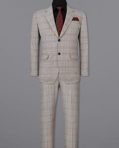 This Single Breasted Suit is a stylish and unique addition to any formal wardrobe. Made using top-notch durable fabric, this suit features a striking plaid checkered pattern that is perfect for making a statement. The single-breasted design adds a touch of sophistication, while the comfortable regular fit ensures all-day comfort. Ideal for formal occasions and weddings this suit is sure to impress everyone around you. In addition to being constructed from Imported Superior Fabrics, French crown Single Breasted Suit, Persian Blue, Long Blazer, Blazer And Shorts, Blue Check, Checkered Pattern, Pair Of Pants, Designer Suits, Luxury Fabrics