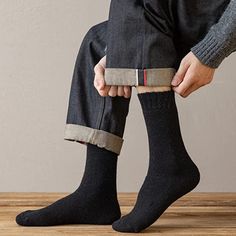 These 5 Pairs Of Thick Warm Winter Wool Socks are designed to keep your feet warm and comfortable during the cold winter months. Made with a blend of polyester, wool, spandex, and cotton, these socks are stretchy and conform to the shape of your feet for a perfect fit. The solid pattern and variety of colors make them versatile and suitable for any outfit. They are easy to care for, as they can be machine washed. Features: Fabric Type: Polyester, Wool, Spandex, Cotton Care Instructions: Machine Thick Casual Mid-calf Socks, Thick Solid Winter Socks, Warm Snug Socks For Winter, Comfortable Wool Socks For Fall, Thick Cozy Socks For Winter, Cozy Thick Socks For Winter, Thick Cozy Winter Socks, Comfortable Socks For Winter Stocking Stuffers, Thick Winter Casual Socks