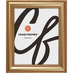 an ornate gold frame with the word craig frames on it