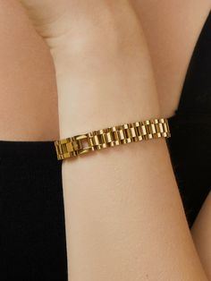 Jewelry Staples, Bangles Design, Bangle Designs, Gorgeous Jewelry, Small Jewelry, Gold Bangles, Watch Strap, Stainless Steel Bracelet, Photo Jewelry