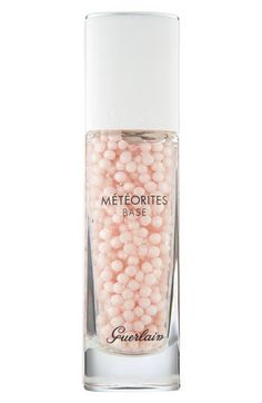 What it is: A skin-perfecting, radiance-boosting primer that helps to smooth and color-correct skin for a radiant complexion.What it does: Stardust technology, a diamond powder encapsulated in microspheres, reflects light to create a soft, flattering glow. The fresh gel texture melts with the rosy pearls to give skin a luminous finish while absorbent powders neutralize excess sebum for a long-lasting matte complexion. A special polymer helps to fade imperfections and smooth fine lines. Highly co Guerlain Rouge G, Gel Texture, Lipstick Shade, Lip Brush, Lipstick Shades, Makeup Foundation, No Color, Intense Colors, Color Correction