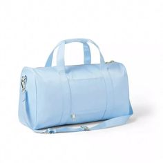 Brand New With Tags Stoney Clover X Target Rare Limited Edition Light Baby Blue Duffle Bag Removable Strap With Side Pocket That Slides Over Rolling Luggage Handles For Easy Stacking Smoke / Pet Free Home. Perfect Condition. Cute Duffel Bags, Slime Easy, Target Baby, Stoney Clover Lane, Stoney Clover, 2024 Christmas, Girly Accessories, Diy Slime, Duffel Bag