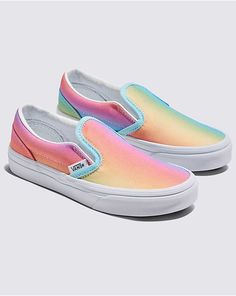 Kids Classic Slip-On Shoe Made For Kids, A Rainbow, To The World, Slip On Shoes, Bright Colors, Color Splash, Pop Culture, For Kids, Dress Up